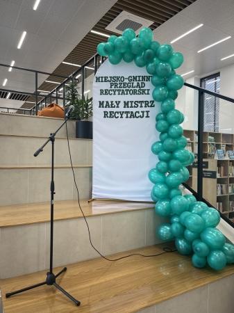I Miejsko-Gminny Przegląd Recytatorski ''Mały Mistrz Recytacji''