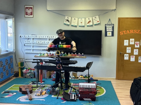 Spotkanie z ''Człowiek orkiestra''